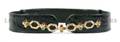 A Judith Leiber Green Alligator Belt
