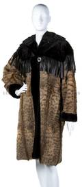 An Yves Saint Laurent Brown Fur Coat