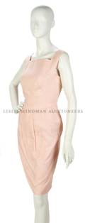 A Valentino Pink Linen Dress