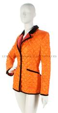 A JeanCharles de Castelbajac Orange Quilted Jacket