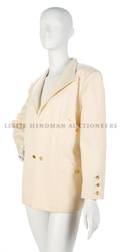 A Chanel Cream Wool Jacket