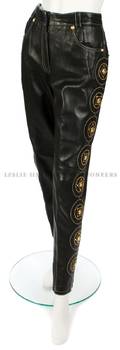 A Pair of Gianni Versace Leather Pants