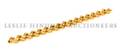 An 18 Karat Yellow Gold Hollow Link Bracelet