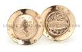 A Pair of 14 Karat Yellow Gold Moon Landing Commemorative Cufflinks Tiffany  Co
