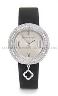 An 18 Karat White Gold and Diamond Charms Wristwatch Van Cleef  Arpels