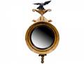 GEORGE III GILT WOOD BULLS EYE MIRROR