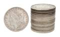 A Group of Fourteen US Silver Morgan Dollars