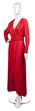 A Hollys Harp Red Jersey Dress