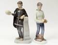 TWO BING  GRONDAHL PORCELAIN FIGURES