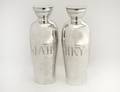 PAIR OF STERLING SILVER COCKTAIL SHAKERS