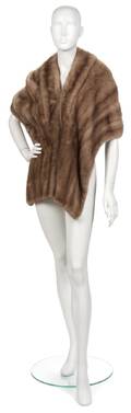 A Tan Mink Stole