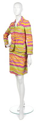 A Rudi Gernreich Multicolor Skirt Suit
