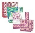 A Group of Four Emilio Pucci Cotton Scarves