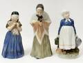 THREE ROYAL COPENHAGEN PORCELAIN FIGURES