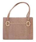 A Tan Lizardskin Bag