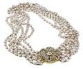 A Miriam Haskell Baroque Faux Pearl Necklace