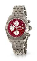 A Stainless Steel Chronomat Evolution Wristwatch Breitling