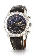 A Stainless Steel Navitimer Wristwatch Breitling