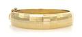 A 14 Karat Yellow Gold Bangle Bracelet
