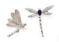 A Group of Dragonfly Brooches