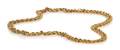 A 14 Karat Yellow Gold Hollow Rope Chain