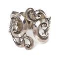 A Sterling Silver Bangle Bracelet Taxco
