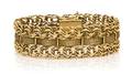 A 14 Karat Yellow Gold Bracelet