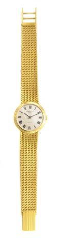 An 18 Karat Yellow Gold Ref 33381 Wristwatch Patek Philippe for Tiffany  Co