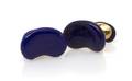 A Pair of 18 Karat Yellow Gold and Lapis Lazuli Bean Cufflinks Elsa Peretti for Tiffany  Co