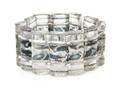 A Carved Glass Panel Bracelet Lalique