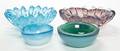 Four of Italian Opalescent Glass Bowls