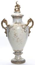 A Royal Bonn Porcelain Covered Urn