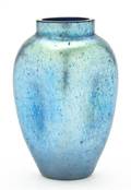 An American Iridescent Glass Vase