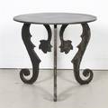 An American Steel Occasional Table Stuart Kraft