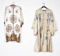 A Group of Two Chinese Embroidered Silk Robes
