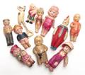 A Large Collection of Celluloid Dolls and Toys