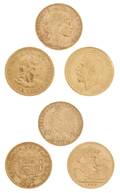 Three Foreign Gold Coins