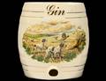 POTTERY GIN CONTAINER