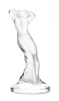 A Lalique Molded and Frosted Glass Figure