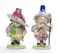 Two Continental Porcelain Caricature Figures