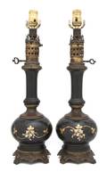 A Pair of French Victorian Oil Lamps