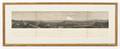 Lithograph Panorama of the Sierra Nevada 1861