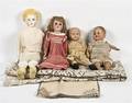 A German Bisque Head Doll Armand Marseille