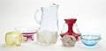 A Collection of Seven Victorian Glass Articles