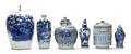 A Collection of Six Chinese Ceramic Vessels