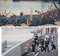 A Japanese Woodblock Print Triptychs Yoshitoshi