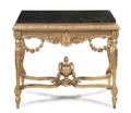 A Neoclassical Style Giltwood Side Table
