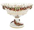 A German Porcelain Footed Center Bowl Schierholz Sohn