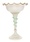 An Opaline Glass Compote