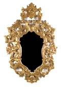 An Italian Giltwood Mirror
